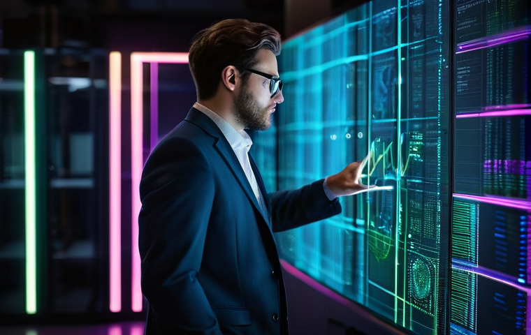 데이터사이언스와 데이터 엔지니어링 - **Prompt: Data Scientist as a Magician of Insights**
    "A young adult data scientist, gender-neutr...